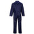 Portwest Euro Work Men's Polycotton Coverall , Tall Trouser Length, Colour: Navy, Size: L, S999NATL