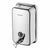 AIKE AK1001 Soap Dispenser,Wall Mounted Manual Pump Soap Dispenser,Hand Sanitizer Dispenser,Hand Sanitiser Alcohol Gel Dispenser for Family or Commercial Use,Polished 304 Stainless Steel.(500ml)