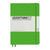 LEUCHTTURM1917 (357490) Notebook Medium (A5), Hardcover, 251 Numbered Pages, Dotted, Fresh Green