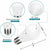 Sengled Mood, Light E27 Screw, 5000K Daylight / 2700K Warm White 2 Modes Color Temperature Switch by Double Click, 9W 800LM LED Bulbs 2 Pack [Energy Class A+], 9 W