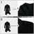 APTRO Mens Wool Coats Long Coats Thick Winter Jacket Elegant Outwear 80% Wool Trench Coat 1817 Black M