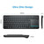 Dual Bluetooth + 2.4G USB Wireless Touchpad Keyboard Portable keyboard UK layout with Trackpad for 3 Devices Computer Windows PC Laptop Mac OS iMac MacBook Android Tablet iPad iOS Black