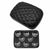 Dasing 8 Suction Motorcycle Cups Seat Rear Passenger Cushion Accessories for Dyna Sportster Softail Touring XL 883 1200