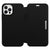 OtterBox for Apple iPhone 12/iPhone 12 Pro, Premium Leather Protective Folio Case, Strada Series, Black - Non-Retail Packaging