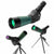 AOMEKIE Spotting Scope for Birdwatching with Tripod and Sun Visor BAK4 Waterproof Monocular Telescope for Target Shooting Archery Outdoor Activities