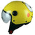 BHR 17936 Demi-Jet Helmet Line One 801, Yellow, XS (54 cm)