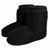 MIXIN Womens Cozy Bootie Slippers Faux Fur Lined Winter Anti-Slip Home Slippers Boots Indoor Outdoor (Large)