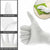 Gloves,Shipped from The US and Arrived in 7-10 Days,100pcs Disposable Gloves,Soft Industrial Gloves,Latex Free,Powder Free,Cleaning Glove for Home Use(Color:White; Size:M)