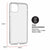 Tech21 Protective Apple iPhone 11 Pro Max Ultra Thin Back Cover with BulletShield Protection - Pure Clear - Transparent