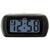 Acctim 12343 Auric Alarm Clock, Black, one size