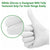 Gloves,Shipped from The US and Arrived in 7-10 Days,100pcs Disposable Gloves,Soft Industrial Gloves,Latex Free,Powder Free,Cleaning Glove for Home Use(Color:White; Size:M)