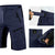 Wespornow Men's-Mountain-Bike-Shorts-MTB-Cycling-Shorts with Zipper Pockets (Navy, XXL)