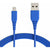 Basics Lightning to USB A Cable for iPhone and iPad - MFi Certified - 4 Inches (10 Centimeters) - Blue