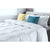 D & G THE DUCK AND GOOSE CO Feather Down Duvet 13.5 Tog, Down Proof Cotton Cover, Winter, 220x230cm