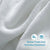 Topblan Sherpa Fleece Throw for Sofa Nap, Ultra Soft Plush Reversible Microfiber Couch Blanket, Warm & Lightweight, 125 X 150 CM White