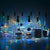 TINYOUTH 6PCS Bottle Lights with Cork Multicoloured, 2M/6.5FT 20LED Fairy Lights for Bottles, Always Lighting, AAA Battery Operated Wine Bottle String Lights for DIY Bottle Party Wedding Christmas