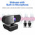 NIYPS Webcam with Microphone, HD 1080P Streaming Webcam for PC,MAC, Laptop,Plug and Play USB Camera for Youtube,Skype Video Calling, Studying, Conference, Gaming with Rotatable Clip