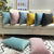LAXEUYO Velvet Cushion Covers 30x50 cm, Colorful Multi-Color Optional Soft Decorative Square Throw Pillow Cover Pillowcase for Livingroom Sofa Bedroom - Charcoal Blue
