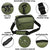 UBORSE DSLR Camera Shoulder Bag Waterproof Portable Anti-shock Digital Camera Case Compatible Protector for Camera Lens and Accessories