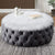 HLZDH faux fur soft fluffy single sheepskin stule Style Rug, Faux Fleece Chair Cover Seat Pad Soft Fluffy Shaggy Area Rugs For Bedroom Sofa Floor (Round white, 90 X 90 CM)