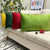 LAXEUYO Velvet Cushion Covers 30x50 cm, Colorful Multi-Color Optional Soft Decorative Square Throw Pillow Cover Pillowcase for Livingroom Sofa Bedroom - Green