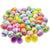 36 PCs Plastic Printed Bright Easter Eggs, 2.36inch tall for Easter Hunt, Basket Stuffers Fillers, Classroom Prize Supplies, Filling Treats and Party Favor