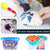 WINSONS Tie Dye Kit, 20 Colours Permanent Fabric Dye Arts crafts Set for Kids Girls Adults for Homemade Party Creative Group Activities DIY Gift