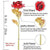 Beferr 24k Gold Plated Plastic Galaxy Rose Artificial Forever Rose Flower, Infinity Rose Gift for Her Girlfriend Wife Mum Women on Valentine's Day Mother's Day Anniversary Birthday Christmas - Red