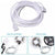 Aroidful 2Pcs 8.2ft/2.5M LED Strip Connectors Extension Cable Wire 4Pin for 5050 3528 2835 RGB LED Strip