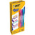 BIC 944073 0.7 mm Medium Point Gel-ocity Illusion Erasable Gel Pens - Multi-Colour (Box of 12)