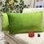LAXEUYO Velvet Cushion Covers 30x50 cm, Colorful Multi-Color Optional Soft Decorative Square Throw Pillow Cover Pillowcase for Livingroom Sofa Bedroom - Green