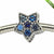 PANDOCCI 2017 Christmas Collection Blue Bright Star Crystal Beads Authentic 925 Sterling Silver DIY Fits for Original Pandora Bracelets Charm Fashion Jewelry