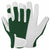 Trongle Gardening Gloves, Breathable Gardening Gloves for Women, Flexible Mens Gardening Gloves Ladies, Leather Heavy Duty Gardening Gloves Work Gloves for Garden, Gift (L, Green)