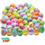 36 PCs Plastic Printed Bright Easter Eggs, 2.36inch tall for Easter Hunt, Basket Stuffers Fillers, Classroom Prize Supplies, Filling Treats and Party Favor