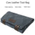 SMITH CHU Hairdressing Scissors Case Bag Hair Scissors Shears Holder Pouch for Hairdresser, Stylist, Dog Groomer Portable Salon Barber Tools Holster Genuine Cow Leather Soft Fabric Roll-Up Organizer