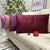 LAXEUYO Velvet Cushion Covers 30x50 cm, Colorful Multi-Color Optional Soft Decorative Square Throw Pillow Cover Pillowcase for Livingroom Sofa Bedroom - Rose Red