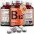 Vitamin B12 with Folic Acid | 200 High Strength 1400mg Vegan Tablets | Non-GMO & Gluten-Free | 6 Month Supply | UK Made Quality from Mayfair Nutrition