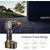Autowit Handheld Tyre Inflator/Air Compressor with LCD Display, LI-ion Battery and 12V Car Adapter.