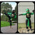 Katara 1771 (10+ models) Ninja Warrior Fancy Dress Outfit, Costume For Boys, For Children's Cosplay and Dress Up Party - Green - M (6-8 years)