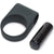 Fifty Shades of Grey Feel It, Baby! Black Silicone Vibrating Love Ring - Stretchy, Body Safe