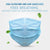 NIGHTCARE 3 Ply Disposable Face Mask Universal Breathable & Comfortable Non Surgical Safety Mask with Earloop & Nose Pin (50 Pcs) (398)