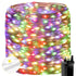 Christmas Lights Outdoor Mains Powered, 500 LED 65M/213Ft Plug in Fairy Lights with 8 Modes Waterproof Multi-Color Changing Fairy Lights for Christmas Indoor/Outdoor Garden Patio Xmas Tree Decoration