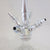 ADMY® 85 cm high Large Hookah Stainless Steel V2A Silver