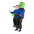 Bodysocks Kids Inflatable Lift You Up Frankenstein's Hostage Costume